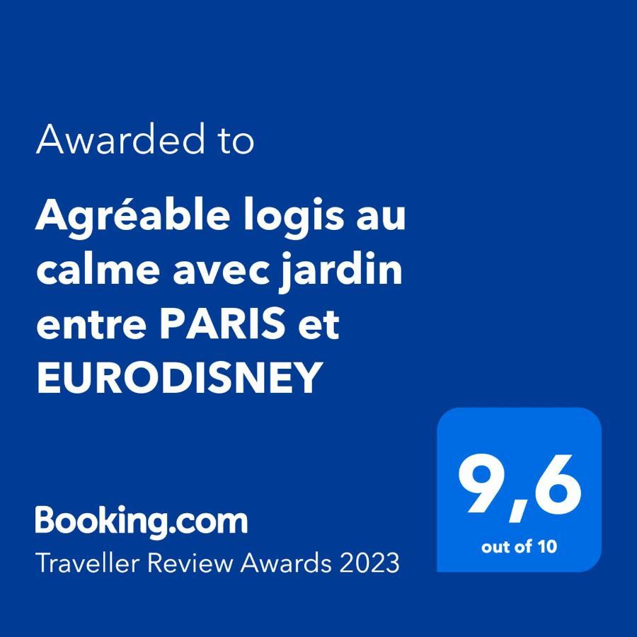 Agreable Logis Au Calme Avec Jardin Entre Paris Et Eurodisney Rosny-sous-Bois Buitenkant foto